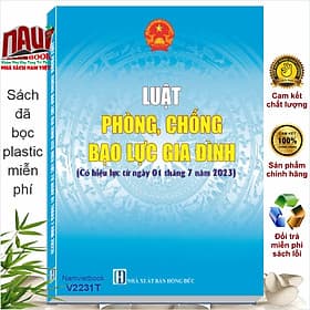 Sách Luật Phòng Chống Bạo Lực Gia Đình 2022 (Có hiệu lực từ ngày 01 tháng 07 năm 2023) - V2231T - Đinh Công Vĩ