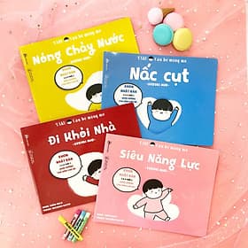 Sách Full bộ Taku Cậu bé mộng mơ - Ehon Nhật Bản cho bé 2-8 tuổi
