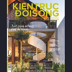 Tạp chí Kiến Trúc và Đời Sống số 195 (Tháng 9.2022) : Nét mới trong vật liệu cũ - G
