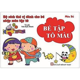 Sách Bé Tập Tô Màu- Màu sắc