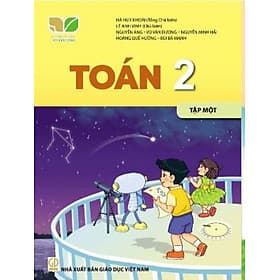 Sách giáo khoa Toán 2- tập một- Kết Nối Tri Thức Với Cuộc Sống (Kèm Nilon bọc Sách) - Khoa