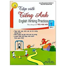 Sách Tập Viết Tiếng Anh Lớp 1 - Tập 2 (Chương Trình Mới) - Trí