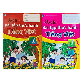 Vở Ô Li Bài Tập Thực Hành Tiếng Việt Lớp 1 - Quyển 1 + 2 ( cánh diều ) - An Vi