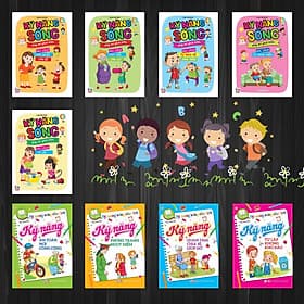 Bộ 9 quyển Kỹ năng sống cho trẻ từ 2 - 16 tuổi (VT) - Bộ Văn Hóa