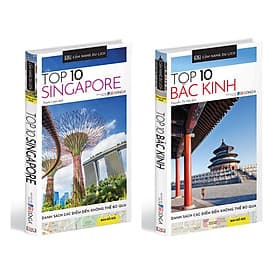Combo 2 cuốn Cẩm nang du lịch - Top 10 - Cẩm Vân