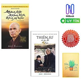 Combo Thiền Sư Và Em Bé 5 Tuổi Và Không Diệt Không Sinh Đừng Sợ Hãi ( Tặng kèm sổ tay) - Saigon Books
