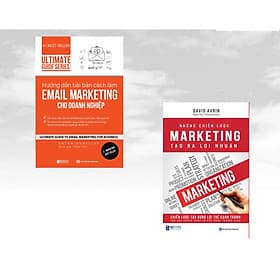 Combo 2 cuốn sách người làm Marketing phải có: Cách làm Email Marketing cho doanh nghiệp và Những chiến lược marketing giúp doanh nghiệp tạo ra lợi nhuận - Do