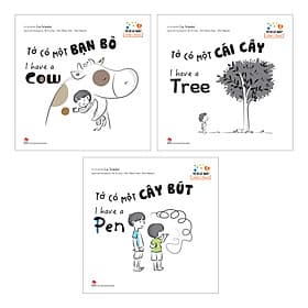 Combo Tớ Có Gì Nhỉ? - What I Have? (Song Ngữ Việt – Anh) [3 Cuốn] - Kim Ân