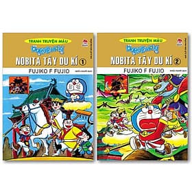 Combo Doraemon Tranh Truyện Màu - Nobita Tây Du Kí (2 cuốn) - Kim Mintae