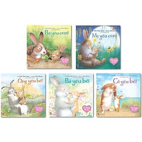 Combo Yêu thương cho con (5 cuốn) - Kim Hye-Jin