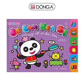 Sách Bé Làm Họa Sĩ - Những Nét Vẽ Đầu Tiên (5 - 6 Tuổi) - Lâm Tú