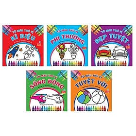Bộ Sách Tô Màu Thú Vị 2