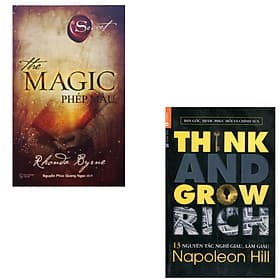 Combo The magic Phép màu + 13 nguyên tắc nghĩ giàu làm giàu - Nguyên