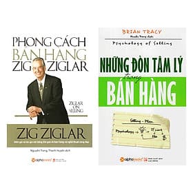 Combo Sách Kỹ Năng Bán Hàng: Phong Cách Bán Hàng Zig Ziglar + Những Đòn Tâm Lý Trong Bán Hàng