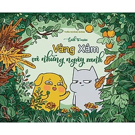 Sách Tô Màu - Vàng Xám Và Những Ngày Xanh - Thương Thương