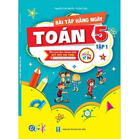Bài Tập Hằng Ngày TOÁN 5 - Tập 1 - Kết Nối Tri Thức - Bản Quyền - Tri Thức