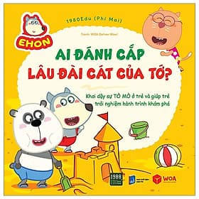 Ehon Wolfoo - Ai Đánh Cắp Lâu Đài Cát Của Tớ - Cát