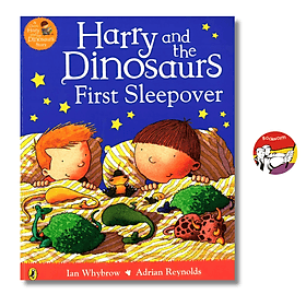Harry and the Dinosaurs First Sleepover by Adrian Reynolds | Children's English Picture Book - The First Wild Boar 02 Studio