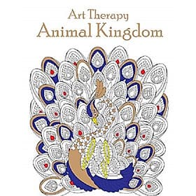 Art Therapy Colouring Book - Animal Kingdom - Tri Thức