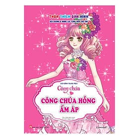 Sách Dán Hình Trang Phục Công Chúa - Công Chúa Hồng Âm Áp - Rien Ono