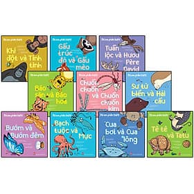 Combo Đố Em Phân Biệt! (10 Cuốn) - Kim Hyojin