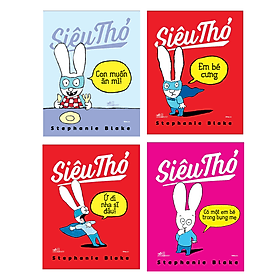Combo 4 Cuốn Siêu Thỏ - - Nhã Nam