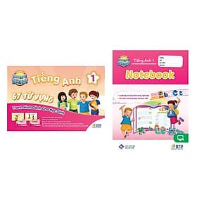 Combo Tiếng anh 1 I-learn smart start Student's cards + notebook - ED