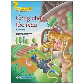 Công Chúa Tóc Mây (Truyện Dành Cho Trẻ Từ 3 Tuổi) - Truyện Song Ngữ Anh - Việt - Việt An