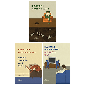 Combo Sách Truyện Ngắn Của Tác Giả Haruki Murakami - Sau Động Đất + Những Chuyện Lạ Ở Tokyo + Người TV - Chuyện
