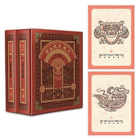 Đại Việt sử ký toàn thư (trọn bộ 2 quyển, có hộp) - Việt Thư