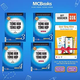 Tiếng Hàn Tổng Hợp Dành Cho Người Việt Nam Trung Cấp 3 + 4 - Bản Màu - MCBooks - Nam Việt