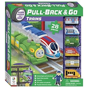 Sách Pull Back and Go: Trains - Go