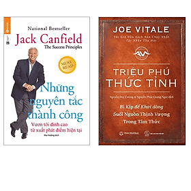 Combo Sách Kinh Tế Cực Hay: Triệu Phú Thức Tỉnh+ Những Nguyên Tắc Thành Công - NG.UYÊN