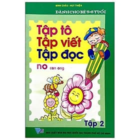 Sách Tập Tô - Tập Viết - Tập Đọc (Tập 2) (Dành Cho Bé 5 - 6 Tuổi) - Trí