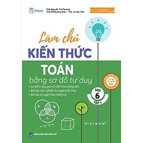 Làm Chủ Kiến Thức Toán Lớp 6 Bằng Sơ Đồ Tư Duy - Tập 1 - MCBooks - Kiến Bằng