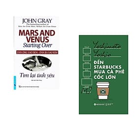 Combo 2 cuốn sách: Đàn ông Sao Hỏa - Đàn Bà Sao Kim (Tìm lại tình yêu) + Đến starbuck mua café cốc lớn - Kim Hye-Jin