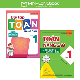 Sách: Combo 2 Cuốn Toán Nâng Cao Lớp 1 - Minh Minh