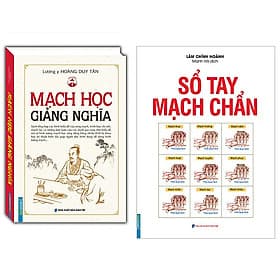Combo Sổ Tay Mạch Chẩn+Mạch Học Giảng Nghĩa (Bìa Cứng) - Mạch Nha