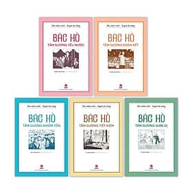 Bộ 5 cuốn sách Bác Hồ: Rèn nhân cách - Luyện tài năng - Kim Hye-Jin