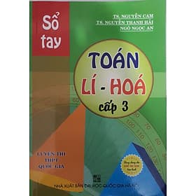 Sách Sổ Tay Toán Lí Hóa Cấp 3 - Nha Nha
