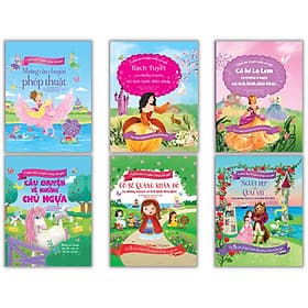 ComBo: Bộ Sách 5 Phút Đọc Truyện Cùng Con Yêu - Cô Bé Lọ Lem Và Những Truyện Cổ Tích Kinh Điển Khác+ Người Đẹp Và Quái Vật+ Bạch Tuyết Và Những Truyện Cổ Tích Kinh Điển Khác+ Những Câu Chuyện Phép Thuật+ Cô Bé Quàng Khăn Đỏ Và Những Truyện Cổ Tích Kinh Điển Khác+ Câu Chuyện Về Những Chú Ngựa+ Câu Chuyện Về Những Chú Ngựa - Chuyện
