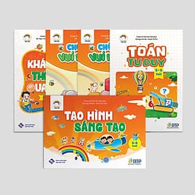Cầu vồng trẻ thơ - bộ sách dành cho 5 - 6 tuổi (5 quyển) - ED