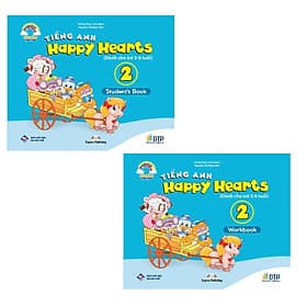 Bộ sản phẩm Tiếng Anh Happy Hearts 2 - Student's Book & Workbook ((sách bài học và bài tập) - ED