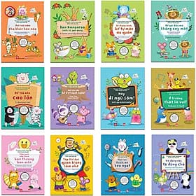 Combo Truyện Tranh Song Ngữ Việt - Anh Cho Bé (12 Tập) - Việt An