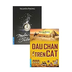 Combo 2 cuốn (Dấu chân trên cát + Muôn Kiếp Nhân Sinh)Bìa mềm 2020 - Nhân Trí Việt