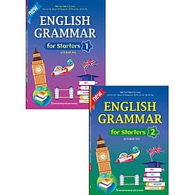 Combo English Grammar For Starters 1 + 2 (Có Đáp Án - Bộ 2 Cuốn)_MT - Minh Thắng