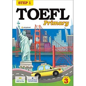 Sách TOEFL Primary Book 3 Step 1 (Kèm CD Hoặc File MP3) - Trí