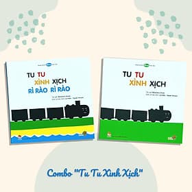 Combo 2 cuốn sách - Tranh Truyện Ehon Nhật Bản: Tu Tu Xình Xịch, Tu Tu Xình Xịch Rì Rào Rì Rào - Nam Việt