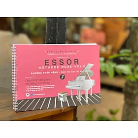 MÉTHODE ROSE – PHƯƠNG PHÁP HỒNG NĂM THỨ HAI VỚI ĐÀN PIANO – Ernest Van de Velde – Trịnh Minh Thanh dịch – Huy Hoàng Bookstore – NXB Dân Trí (Bìa mềm) - Bìa Mềm