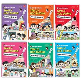 Truyện Tranh Tâm Lý Học Đường - Combo 6 Cuốn - Minh Thắng - Minh Minh